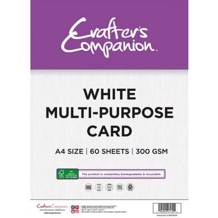 CC - White Multi-Purpose Stamp Cardstock - A4 a 60 vel (Voorheen CC-STCARD)